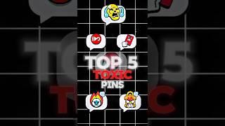 Top 5  TOXIC PINS In 2025#brawlstars #hyra #supercell #snakethug