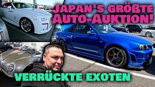 LEVELLA ON TOUR - Japan's größte Auto-Auktion! - Extreme Vielfalt & verrückte Exoten - Teil 1