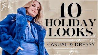 10 Stylish & Classy Holiday Outfit Ideas For All Your Holiday Parties This Season (Casual & Dressy)