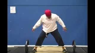 Warm Up Sessions: Deadlifts, Powerlifting Coverage by Kathy Roberts ©GIFTOFSTRENGTH.com®