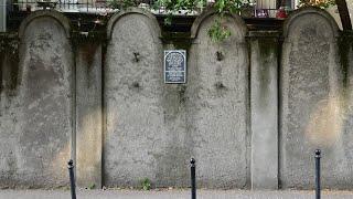 Krakow Ghetto wall from May 1941 : 4K Widescreen.