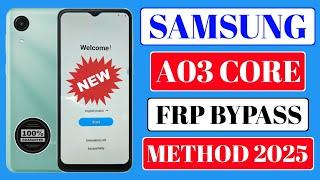 Samsung A03 Core Frp Bypass 2025 | Without PC | Samsung A03 Core Frp Bypass