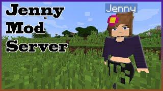 Exploring 'Jenny mod' creator's official MC server!