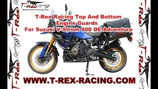 T-Rex Racing Top And Bottom Engine Guards For Suzuki V-Strom 800 DE Adventure