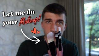ASMR Guy with a Crush on YOU Does Your Makeup to Help you Sleep