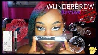 WunderBrow 2 JetBlack  UPDATE || Honest Demo & Review || Semi Permanent Eyebrow Gel