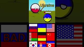 ENEMIES/Allies of "Poland" #countryballs #shorts