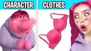 INSIDE OUT 2 CHARACTERS AND THEIR FAVORITE CLOTHES! (ANXIETY is MOVING AWAY?!)