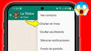 Cómo OCULTAR EN LÍNEA Y ESCRIBIENDO EN WHATSAPP ▷ SIN APLICACIONES