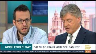 Dave Chawner - Good Morning Britain Debate, Is Pranking At Work OK?
