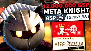This is what a 12,000,000 GSP Meta Knight looks like in Elite Smash