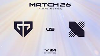 GEN vs. DRX | Match 26 Highlight 06.28 | 2024 LCK Summer Split