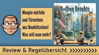 Rolling Heights– Brettspiel – Review und Regelerklärung