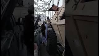 Taliban forces captured Afghan army tank on Tajikistan  border