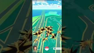 surprise! zapdos nest found #shorts #zapdos #ultragoo #legendary #gotcha