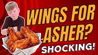 Asher Picked Wings... Is Anyone Surprised?