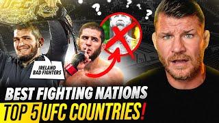 BISPING: UFC's Top 5 Countries that make Champions | Khabib vs McGregor FEUD AGAIN