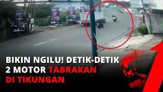 Bikin Ngilu! Detik-detik "Adu Banteng" Antar 2 Motor di Tikungan | tvOne