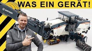 WAS EIN GERÄT! Diese Technik hätte ich nie vermutet! WIRTGEN bauma