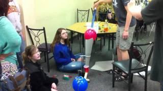 Balloon Pop Rube Goldberg