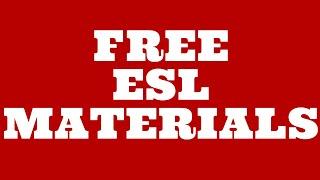 Free ESL Materials