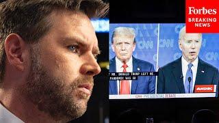 JD Vance Asked Point Blank: If Biden Is Replaced After Debate, Will It Help Or Hurt Trump?