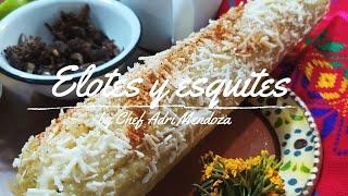 COMO HACER ELOTES PREPARADOS Y ESQUITES CON CHAPULINES