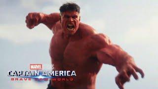 Red Hulk vs Captain America Movie Clip | Captain America: Brave New World TV Spot | Full HD