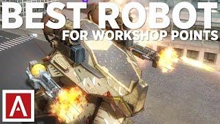 War Robots [WR] Tutorial - BEST Robot For Workshop Points