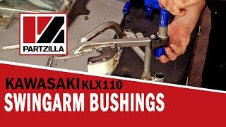 KLX110 Swingarm Bushing Replacement | Dirt Bike Swingarm Bushings | Pit Bike Swingarm | Partzilla