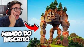 ENTREI NO MAPA SURVIVAL DE UM INSCRITO E OLHA O QUE ELE FEZ...