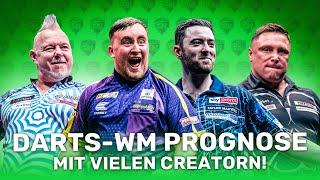 Darts-WM Prognose mit vielen Creatorn!