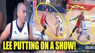 Paul Lee shows CRAZY HANDLES on Aaron Fuller, dance with me!