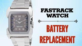 Fastrack Watch Battery Change 3026SM