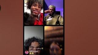IG Live ft: Maj,Wooda and RAMIYAHTalk for the first time in monthsFT.JAYCINCO.