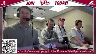 Alabama vs. LSU Live Booth Cam | November 9, 2024