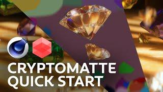 How to use Cryptomattes in Redshift and Cinema 4D