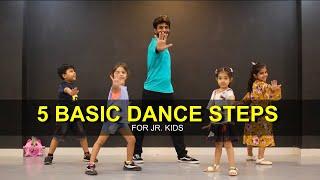 Dance Tutorial for 3 to 7 years Kids | 5 Basic Steps | Deepak Tulsyan | G M Dance | Part 2