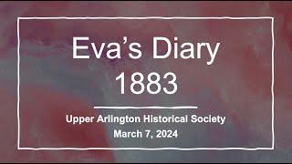1883: Eva's Diary Reveals Life in Southern Perry Township