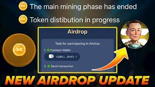 The Main Mining Phase Has Ended X Empire |Token Distribution In Progress X Empire New Airdrop Update