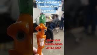 Have fun with glassblowing lessons! Book your lesson now!