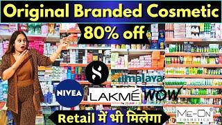 Original branded cosmetics wholesale market in delhi sadar bazar cosmetic market Parlour #cosmetics