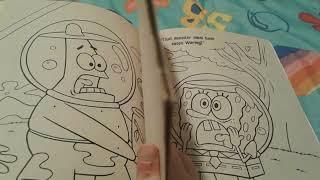 SpongeBob SquarePants Wonderful Wormy Coloring Book Review