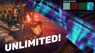 UNLIMITED SPAWNING ZOMBIES | FASTEST XP FARM FOR WEAPONS AND CAMO CHALLENGES | MWZ