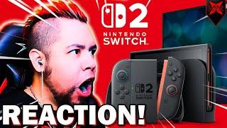 THE NINTENDO SWITCH 2 REVEAL REACTION! | HMK