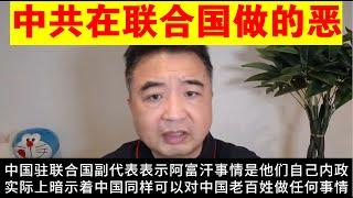 翟山鹰：中共在联合国做的那些“恶”丨阿富汗丨美国不了解的中共真实面目丨人权丨“内政”说辞岂可滥用