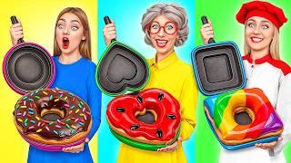Me vs Grandma Cooking Challenge | Kitchen War by Multi DO Challenge
