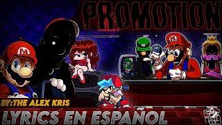 PROMOTION Lyrics En Español - MARIO'S MADNNES V2 - Vs Mario (Stanly) Promotion Letra en español