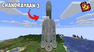 I Built Chandrayaan-3 Rocket in Minecraft Hardcore ( LVM3 )