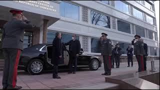 MUDOFAA VAZIRI QURBONOV BILAN UCHRASHUVI | Shavkat Mirziyoyev #shorts #uzbekistan #mudofaa